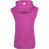 Gorilla Wear - Virginia Mouwloos Hoodie - Fuchsia