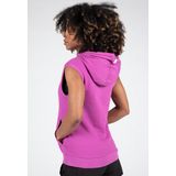 Gorilla Wear - Virginia Mouwloos Hoodie - Fuchsia