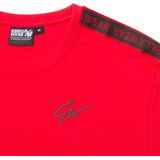 Gorilla Wear Chester T-Shirt - Rood Zwart