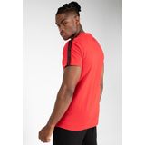 Gorilla Wear Chester T-Shirt - Rood Zwart