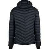 Gorilla Wear - Osborn Puffer Jas - Zwart - Gewatteerd - Slim Fit