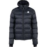 Gorilla Wear Rachel Puffer Jas - Zwart - L