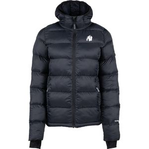 Gorilla Wear - Rachel Puffer Jas - Zwart - Gewatteerd - Slim Fit