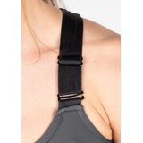 Gorilla Wear - Monroe - Sportbeha - Grijs - Medium Support