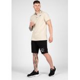 Gorila Wear - Delano Polo - Beige Zwart
