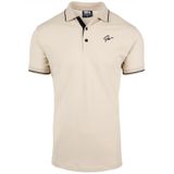 Gorila Wear - Delano Polo - Beige Zwart