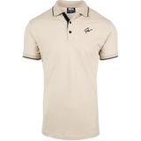 Gorila Wear - Delano Polo - Beige Zwart