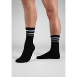 Gorilla Wear - Crew Socks - Zwart - Katoen Mix - 2-Pack