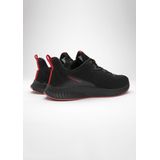 Gorilla Wear - Milton - Trainingsschoenen - Zwart/Rood - Lichtgewicht - Zweetafvoerend