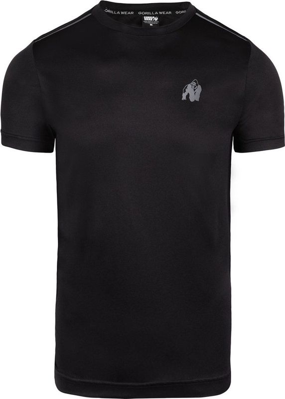 Gorilla Wear - Washington T-Shirt - Zwart - Polyester - Regular Fit