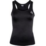 Gorilla Wear - Indianapolis Tank Top - Zwart - Polyester en Spandex - Slim Fit