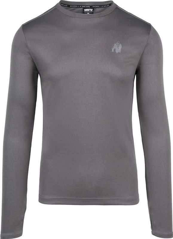 Gorilla Wear - Washington Long Sleeve - Grijs - Sportshirt