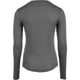 Gorilla Wear - Raleigh Long Sleeve Shirt - Grijs - Slim Fit - Reflecterende Details - Ademend Mesh - Lichtgewicht Polyester
