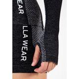 Gorilla Wear - Selah Long Sleeve - Longsleeve - Zwart - 48% Nylon 47% Polyester 5% Elastaan