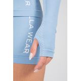 Gorilla Wear Selah Seamless Long Sleeve - Lichtblauw