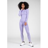 Gorilla Wear - Selah Long Sleeve - Sportshirt - Zwart - Naadloos - Four-Way Stretch