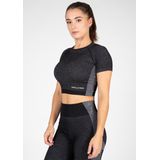 Gorilla Wear - Selah - Crop Top - Zwart