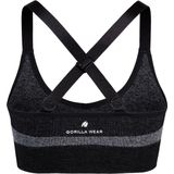Gorilla Wear - Selah Seamless - Sportbeha - Zwart - Medium Ondersteuning