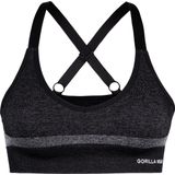 Gorilla Wear - Selah Seamless - Sportbeha - Zwart - Medium Ondersteuning