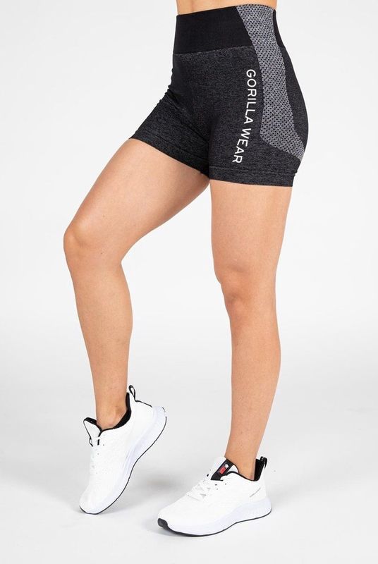 Gorilla Wear Selah Seamless Shorts - Zwart -