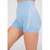 Gorilla Wear - Selah Sportbroek - Lichtblauw - 48% Nylon, 47% Polyester, 5% Elastaan