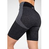 Gorilla Wear - Selah Cycling Shorts - Zwart - Naadloos High Waist Squat-Proof