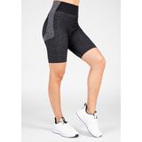 Gorilla Wear - Selah Cycling Shorts - Zwart - Naadloos High Waist Squat-Proof