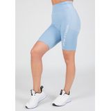 Gorilla Wear - Selah - Korte Broeken - Lichtblauw - 48% Nylon, 47% Polyester, 5% Elastaan