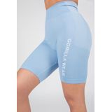Gorilla Wear - Selah - Korte Broeken - Lichtblauw - 48% Nylon, 47% Polyester, 5% Elastaan