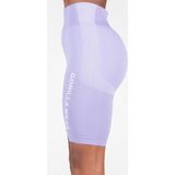 Gorilla Wear - Selah Seamless Cycling Shorts - Lila - Naadloos Hoog Taille Zweetafvoerend
