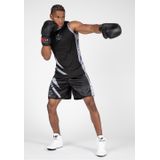 Gorilla Wear - Hornell - Tanktop - Zwart/Grijs - Lichtgewicht Polyester