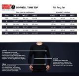 Gorilla Wear - Hornell - Tanktop - Zwart/Grijs - Lichtgewicht Polyester