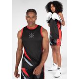 Gorilla Wear - Hornell - Tank Top - Zwart/Rood - Polyester