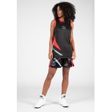 Gorilla Wear - Hornell - Tank Top - Zwart/Rood - Polyester