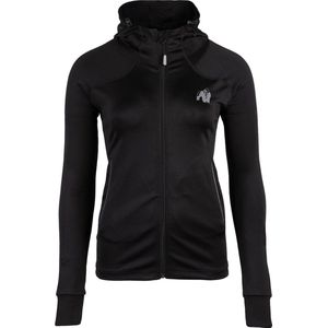 Gorilla Wear - Halsey - Trainingsjas - Zwart - Polyester