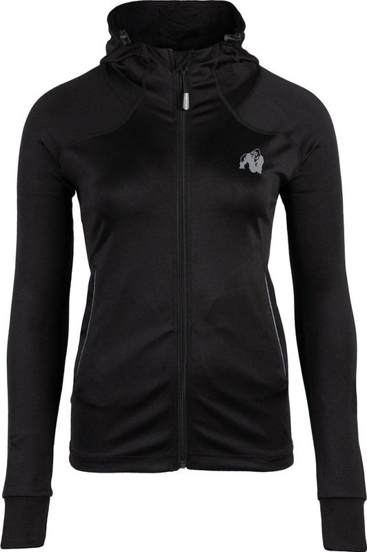 Gorilla Wear - Halsey - Trainingsjas - Zwart - Polyester