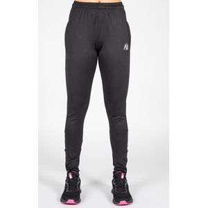 Gorilla Wear - Halsey - Trainingsbroek - Zwart - Stretchstof - Slim-Fit