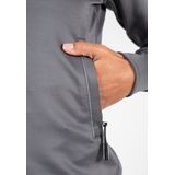 Gorilla Wear - Halsey - Trainingsjas - Grijs - Lichtgewicht Stretchstof