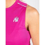 Gorilla Wear - Raleigh Tank Top - Roze - Lichtgewicht Polyester - Regular Fit