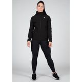 Gorilla Wear - Mina Softshell Jas - Zwart - Softshellmateriaal
