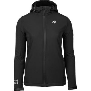 Gorilla Wear - Mina Softshell Jas - Zwart - Softshellmateriaal