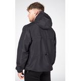 Bolton - Windbreaker - Unisex - Zwart - Half-Zip - Trekkoord - Ritszakken