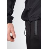 Bolton - Windbreaker - Unisex - Zwart - Half-Zip - Trekkoord - Ritszakken