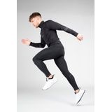 Gorilla Wear - Noxen - Sportshirt - Zwart - Fleece - Reflecterende Details