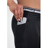 Gorilla Wear Philadelphia Short Tights - Zwart