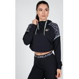 Gorilla Wear Zion Cropped Hoodie - Zwart