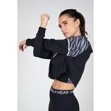 Gorilla Wear Zion Cropped Hoodie - Zwart