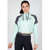Gorilla Wear Zion Cropped Hoodie - Groen