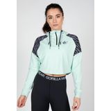 Gorilla Wear Zion Cropped Hoodie - Groen