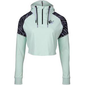 Gorilla Wear Zion Cropped Hoodie - Groen